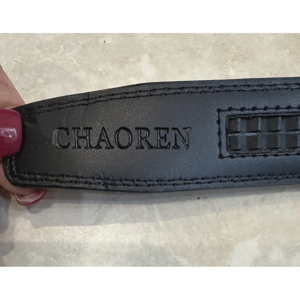 NWOT CHAOREN Dress Ratchet Belt Leather 1 1/4